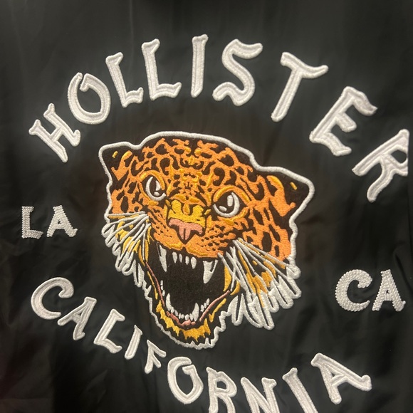 Hollister Jackets & Coats Holister Hooded Varsity Bomber Jacket